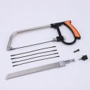 Ensemble de scies manuelles multifonctionnelles 8 en 1 Pour le bois, le métal, le plastique, le verre Découpe de modélisme et domestique Scie fine 2