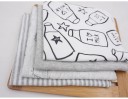 Ensemble de serviettes en coton pour enfants - 4 pcs 11