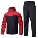 Ensemble de sport pour hommes pour entraînement en sueur et sauna, pantalon et sweat-shirt, matériau fonctionnel pour un confort et une performance maximaux 7