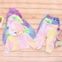 Ensemble de survêtement coloré pour fille 2