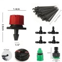 Ensemble de système d'irrigation de 60 m avec accessoires 246 pièces pour tuyau de 4/7 mm pour irrigation goutte à goutte du jardin 3