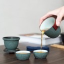 Ensemble de thé en céramique 4 pièces 4