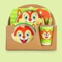 Ensemble de vaisselle pour enfants animaux 5 pcs 23