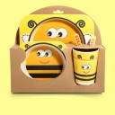 Ensemble de vaisselle pour enfants animaux 5 pcs 28