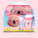 Ensemble de vaisselle pour enfants animaux 5 pcs 6