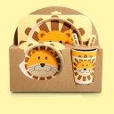 Ensemble de vaisselle pour enfants animaux 5 pcs 13