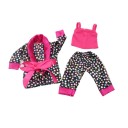 Ensemble de vêtements d'intérieur pour poupée 4 pcs 2