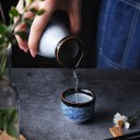 Ensemble en céramique de carafe et de verres 5 pièces 3