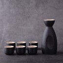 Ensemble en céramique de carafe et de verres 7 pcs 3