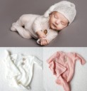 Ensemble enfant bonnet et grenouillère 1