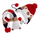 Ensemble enfant mignon - Bonnet et écharpe J2485 3
