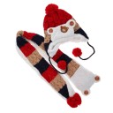 Ensemble enfant mignon - Bonnet et écharpe J2485 5
