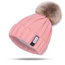 Ensemble féminin bonnet tricoté et col 2