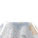 Ensemble pour nouveau-né en 100% coton à manches longues avec col en O, ensemble unisexe blanc avec des motifs amusants et fermeture 5