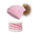 Ensemble tricoté pour enfants, bonnet et col 4