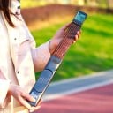 Entraîneur d'accords pour guitare à 6 cordes avec écran Outil d'exercice électronique pour l'apprentissage des accords et des positions des doigts 2