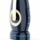 Épilateur IPL Épilation laser Refroidissement ICE Reconnaissance intelligente de la couleur de la peau Bleu foncé et doré Pour l'épilation à domicile 2