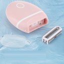 Epilator voor vrouwen Elektrisch scheerapparaat Compact en gemakkelijk schoon te maken Pijnloos epileren Werkt op batterijen Zachte ontharing 3