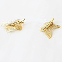 Épingles à cheveux dorées avec des papillons - 6 pcs 4