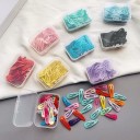 Épingles colorées pour petits chiens 50 pcs 2