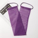 Éponge de bain exfoliante pour le corps 14 x 77 cm en luffa en nylon 12