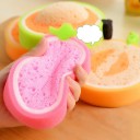 Éponge de lavage motif fruits 2