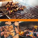 Éponge de nettoyage pour gril en verre mousse Pour éliminer les résidus brûlés et les restes de nourriture du gril Bloc poreux 10 x 7 x 4 cm 3