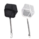 Epuisette de pêche en acier inoxydable 21–46 cm Réseau télescopique 8 cm Profondeur 5 cm Pour la capture de poissons et de crevettes dans un aquarium et des réservoirs à poissons 2
