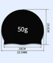 Équipement pour nageurs bonde en silicone étanche Bonde de piscine Taille M élastique 2