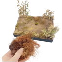Erba artificiale 50 g Vegetazione secca modellistica per diorami e paesaggi in miniatura 4