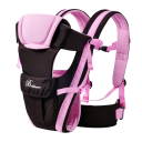 Ergonomic 4-in-1 Baby Carrier for Newborns and Toddlers Adjustable Carrier for Front Back Comfortable Baby Wearing 4