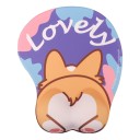 Ergonomic Mouse Pad with Corgi 3