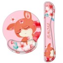 Ergonomic Mouse Pad with Wrist Support for Keyboard K2558 3