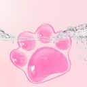 Ergonomic Wrist Rest for Mouse 120 x 102 x 20 mm Cat Paw Shape Silicone Filling Colourful Design Comfort for Work and Play 1