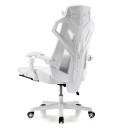 Ergonomická kancelárska stolička s nastaviteľnou výškou, opierkou hlavy a podnožkou, sieťované operadlo, otočné herné kreslo k PC 2