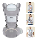Ergonomické detské nosítko 0–36 mesiacov Sedátko s úložným priestorom Multifunkčný nosič Dojčenské nosítko Kombinované nosenie dieťaťa 1