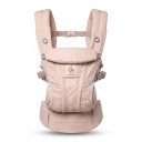 Ergonomické nosítko pre bábätko 0–36 mesiacov Priedušná sieťovina Bedrový pás 66–140 cm Kapucňa Pre novorodencov aj batoľatá 5