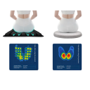 Ergonomický nafukovací sedací polštár 40 × 40 × 3 cm 3D vzduchový podsedák TPU Lycra pre dlhé sedenie 5