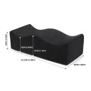 Ergonomiczna poduszka siedziska BBL 42,5x20x13 cm Poliester Poduszka na kość ogonową Podnoszenie bioder Modelowanie talii Poduszka siedziska po operacji plastycznej Ulga w talii 2
