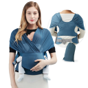 Ergonomiczne nosidełko kangur dla dzieci w wieku 0-24 miesięcy Nośność 15 kg Regulowany pasek Wygodne noszenie Nosidełko dla noworodka 6