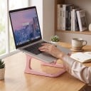 Ergonomikus laptop- és billentyűtartó állvány 23,8 x 23 x 11,7 cm hordozható, univerzális kompatibilitással és robusztus konstrukcióval 6