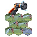 Ergonomische Gartenbrause mit 7 Bewässerungsmodi und Hochdruckauslass für Garten und Waschen 4