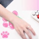 Ergonomische polssteun voor de muis 120 x 102 x 20 mm Kattenpootvorm Siliconen vulling Kleurrijk ontwerp Comfort tijdens het werken 9