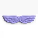 Ergonomische polssteun voor het toetsenbord Engelenvleugelvorm Memory foam 43 x 10,5 cm Voor comfortabel typen 9
