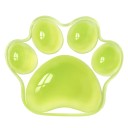 Ergonomiskt handledsstöd framför musen 120 x 102 x 20 mm Katttassformad Silikonstoppning Färgglad design Komfort vid arbete och spel 8