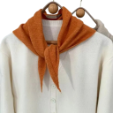 Eșarfă pentru femei în formă de triunghi Eșarfă călduroasă din poliester, lână, acril, viscoză și nailon Accesoriu elegant de toamnă și iarnă 14