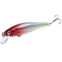 Esca da pesca professionale wobler con tre ganci 8,5 cm 9,2 g Esca artificiale affondante realistica con tre ganci Wobler da spinning per lucci, persici e trote 2