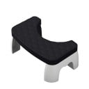 Escadote portátil em forma de U Antiderrapante de plástico para WC 42 x 15 x 17 cm 1