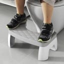 Escadote portátil em forma de U Antiderrapante de plástico para WC 42 x 15 x 17 cm 6