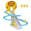 Escaliers roulants avec toboggan et trois animaux 2